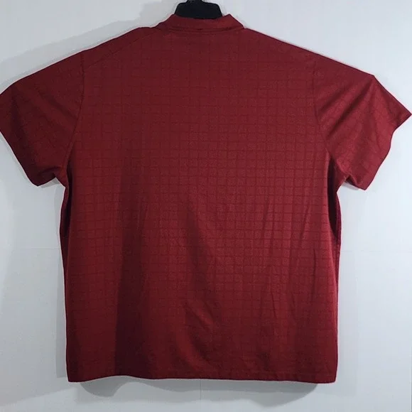Nike Polo Shirt Mens 3XL Dri-FIT Red Golf Athletic Performance Swoosh - Picture 2 of 9